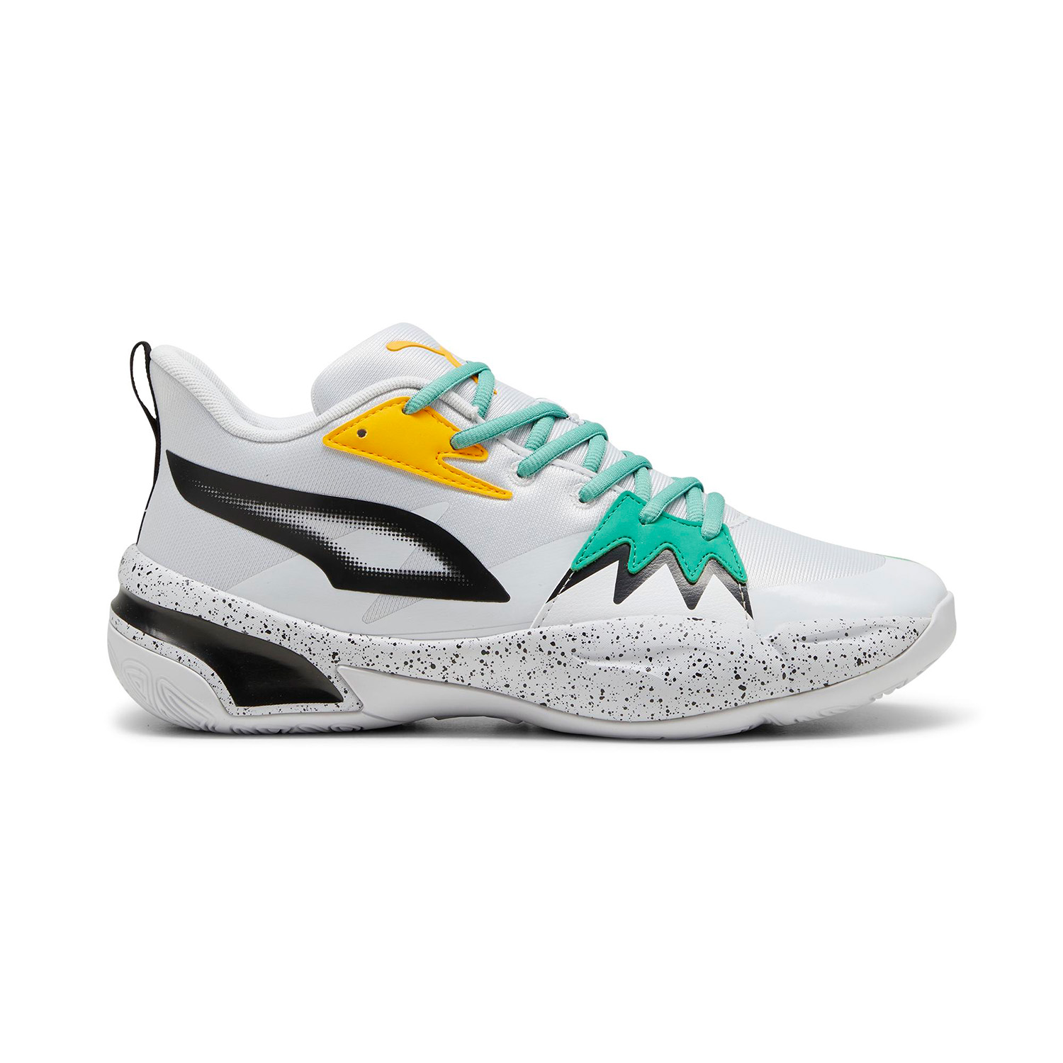 Puma Genetics Speckle "Silver Mist Jade Frost" - Pánské - Tenisky Puma - Bílé - 310405-01 - Velikost: 45