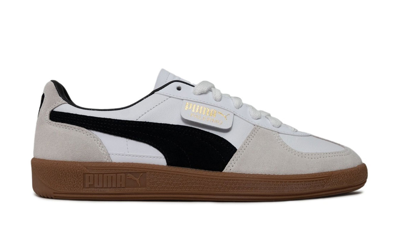 Puma Palermo Lth - Pánské - Tenisky Puma - Bílé - 396464-01 - Velikost: 38