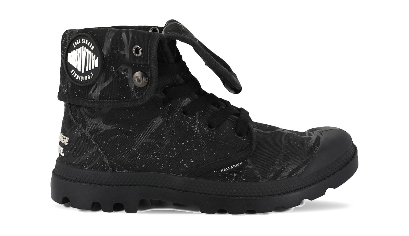 Palladium Baggy Hopper Tunnels - Pánské - Tenisky Palladium - Černé - 04625-008-M - Velikost: 43