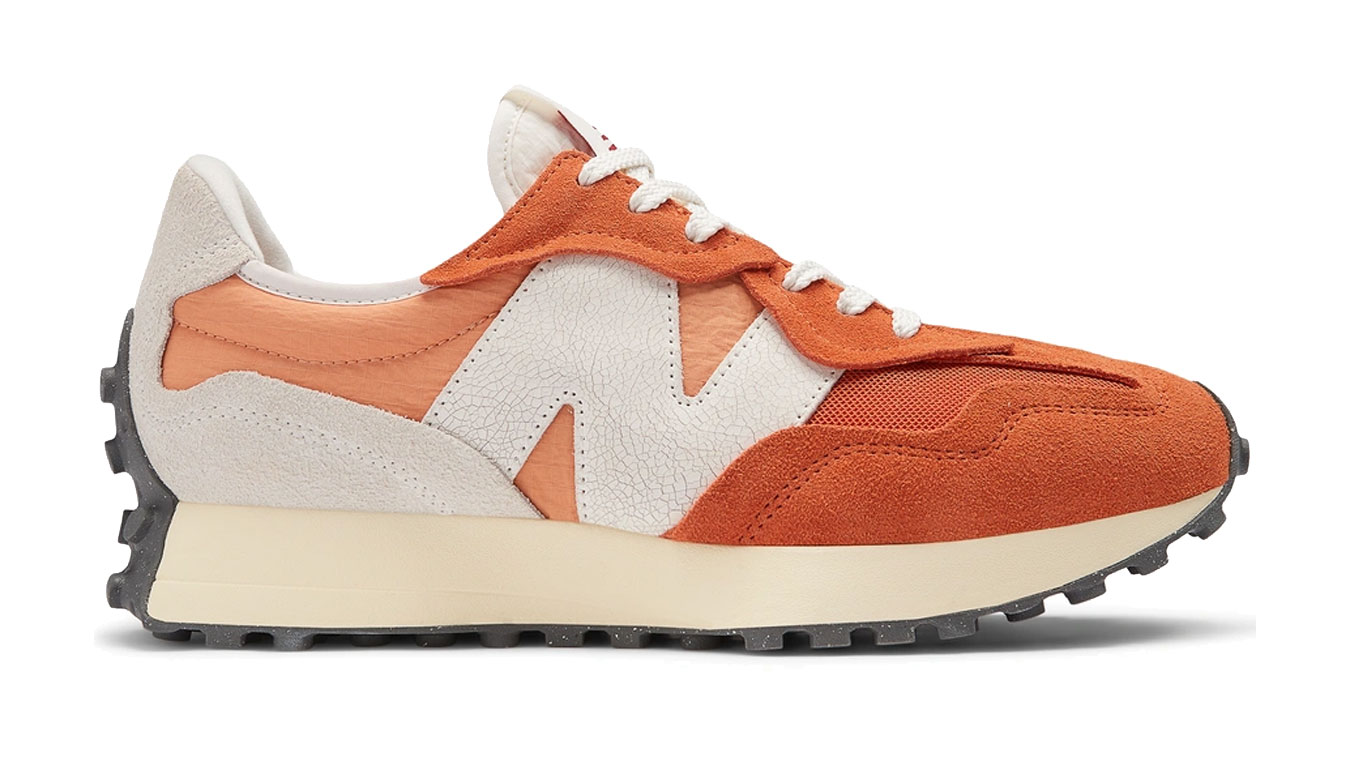 New Balance U327WRH - Pánské - Tenisky New Balance - Oranžové - U327WRH - Velikost: 41.5