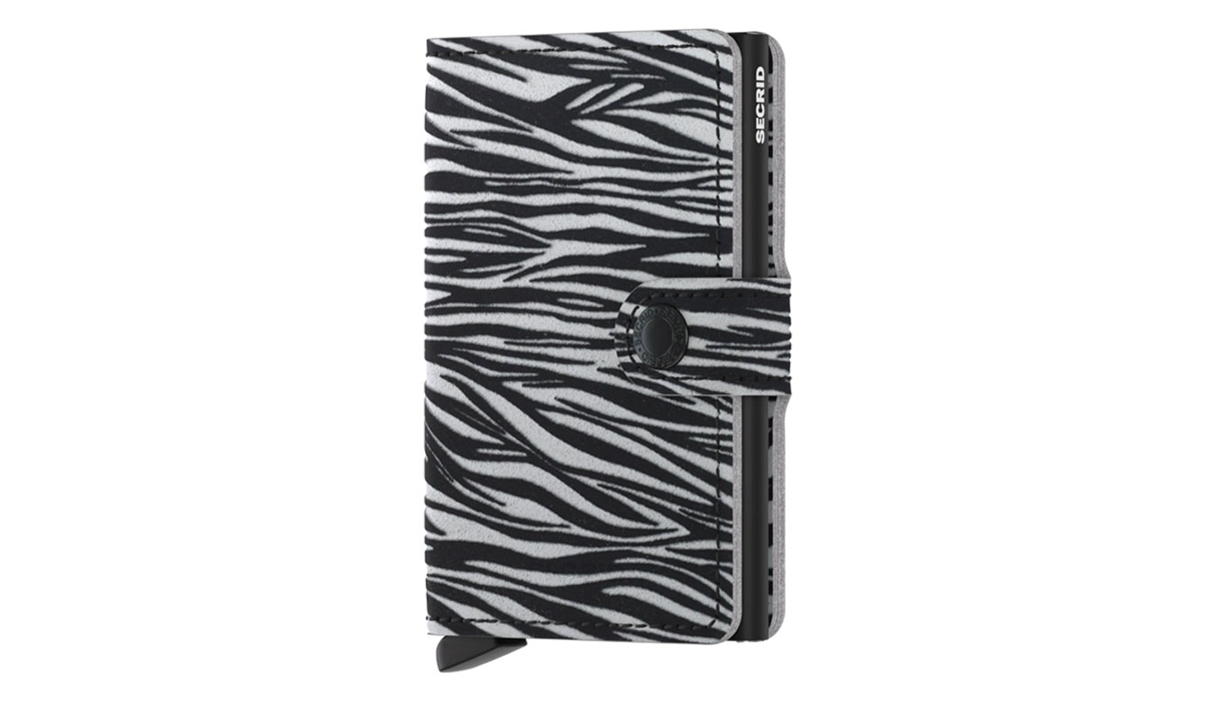 Secrid Miniwallet Zebra Light Grey - Unisex - Doplněk Secrid - Šedé - MZe-Light-Grey - Velikost: UNI