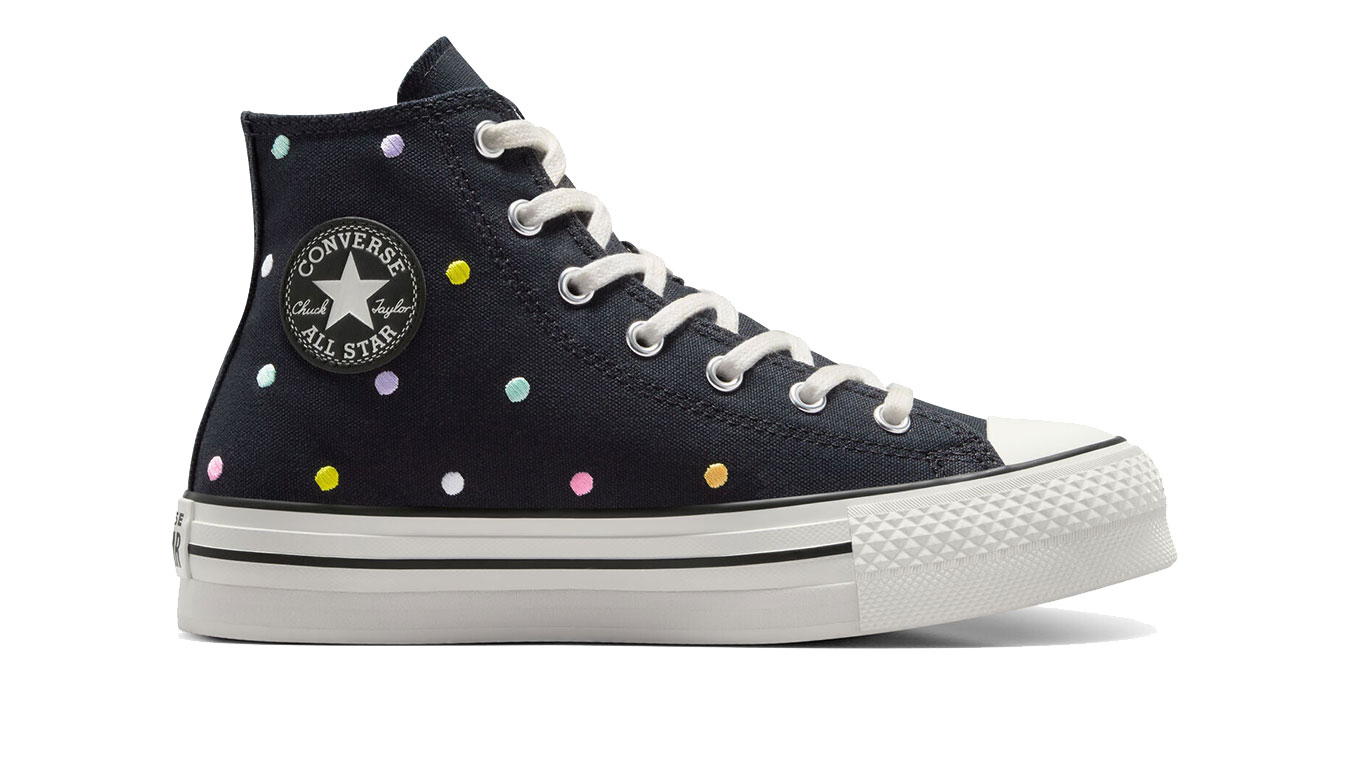 Converse Chuck Taylor All Star Eva Lift - Dětské - Tenisky Converse - Černé - A12608C - Velikost: 37