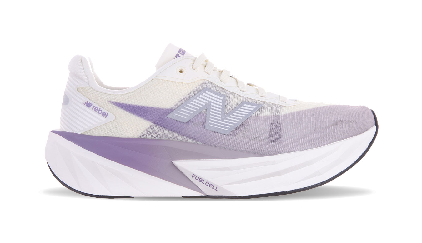Levně New Balance FuelCell Rebel v5 WFCX3DM 4.5 - Dámské - Tenisky New Balance - Fialové - WFCX3DM