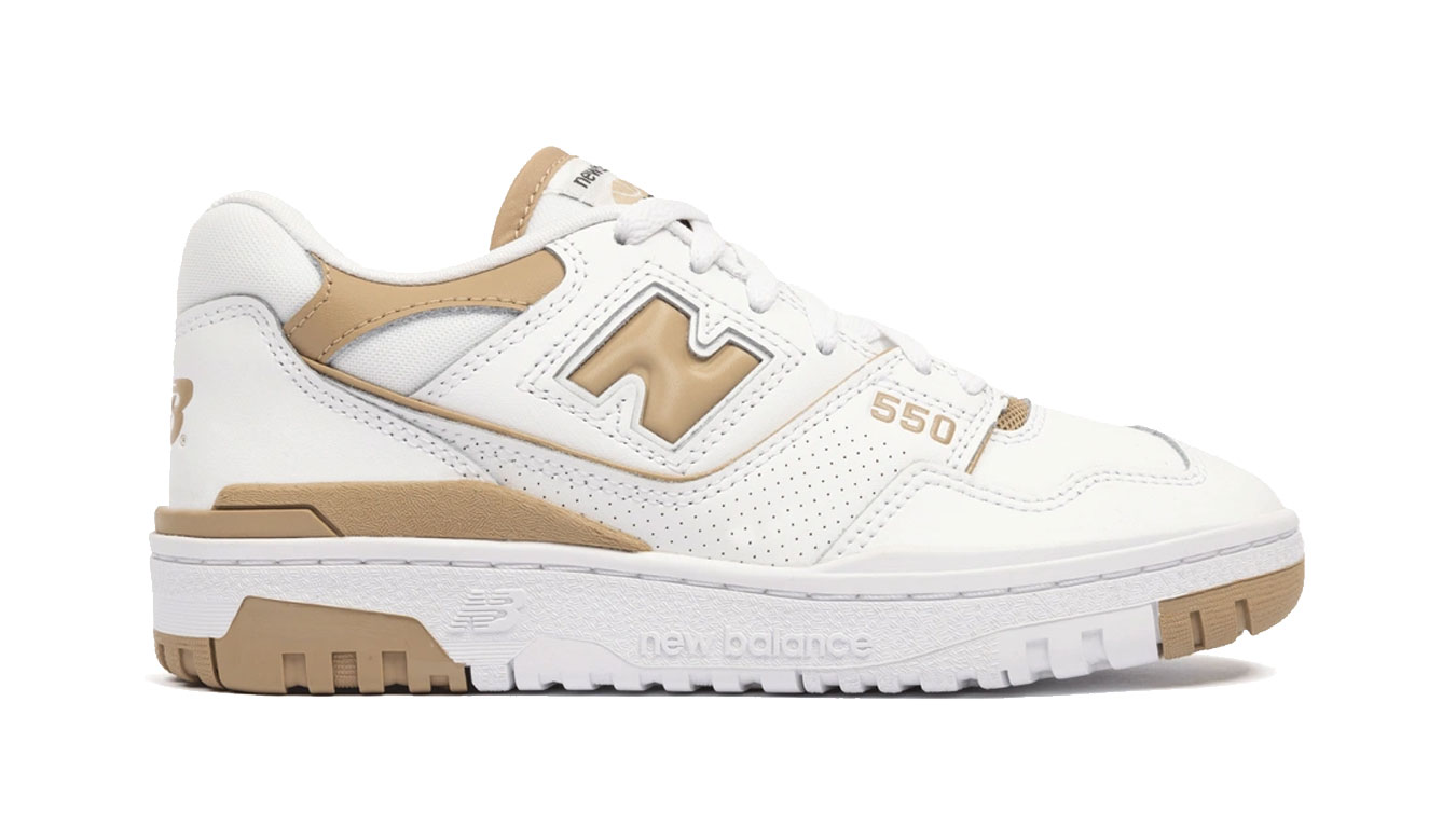 Levně New Balance 550 White Incense - Dámské - Tenisky New Balance - Hnědé - BBW550BT