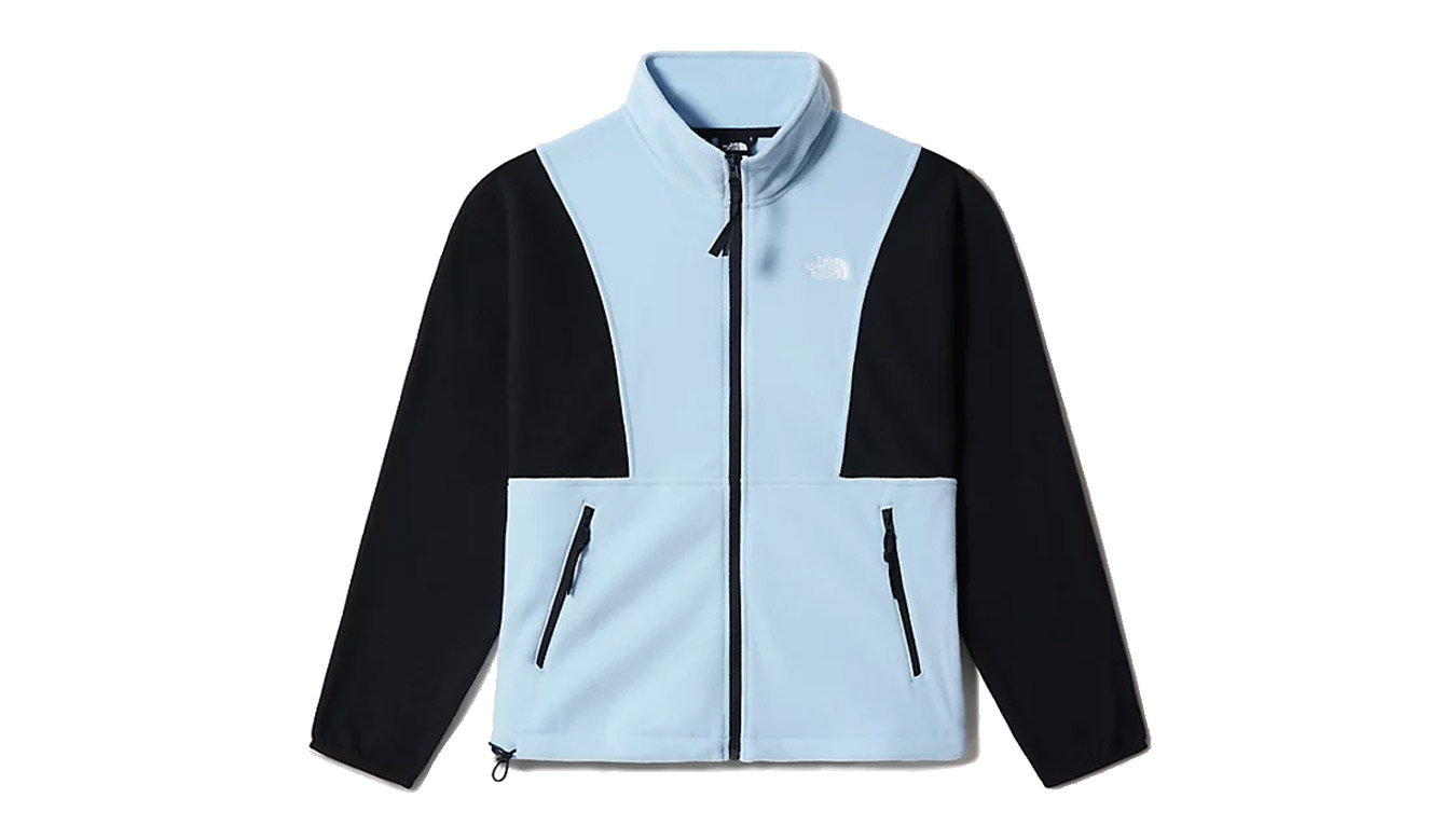 The North Face W Attitude Full Zip Fleece - Dámské - Mikina The North Face - Modré - NF0A7QBT3R3 - Velikost: M