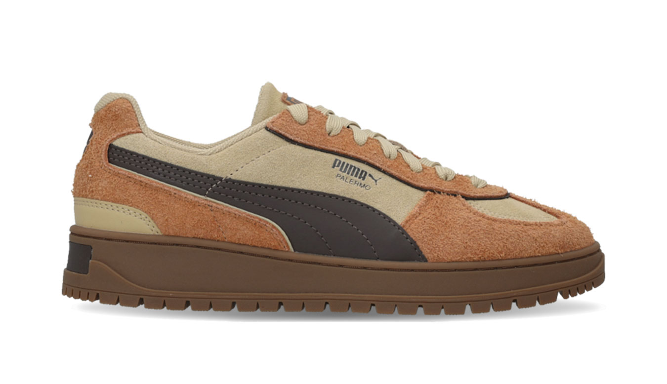 Puma Palermo Alpino SD - Pánské - Tenisky Puma - Hnědé - 402913-04 - Velikost: 42.5