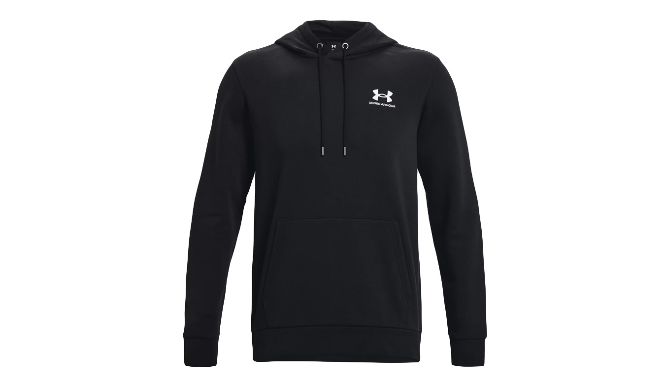Under Armour M Essential Fleece - Pánské - Mikina Under Armour - Černé - 1373880-001