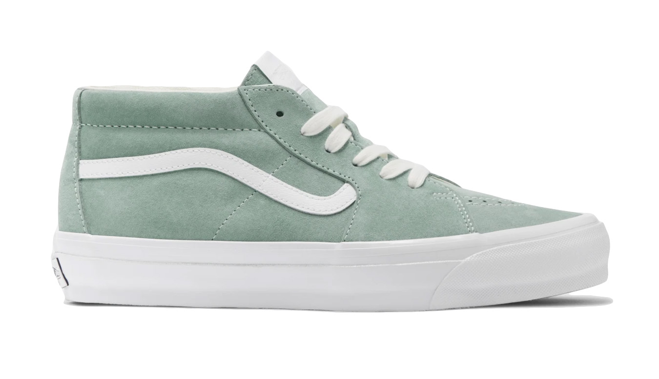 Vans Premium Sk8-Mid 83 - Pánské - Tenisky Vans - Modré - VN000CQQCPG - Velikost: 46