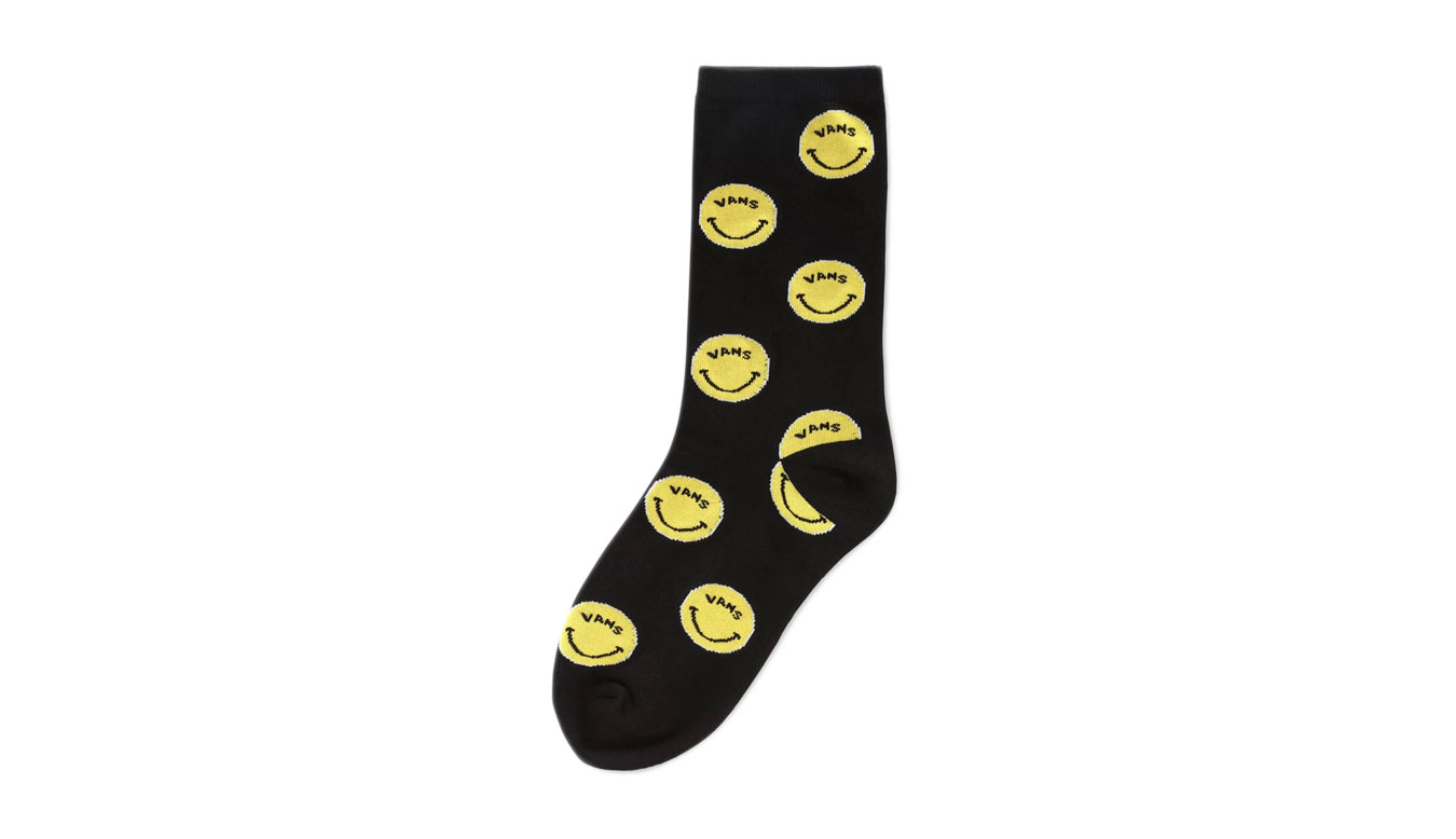 Levně Vans Girl Gang Crew Socks - Dámské - Ponožky Vans - Černé - VN0A49ZDFU4