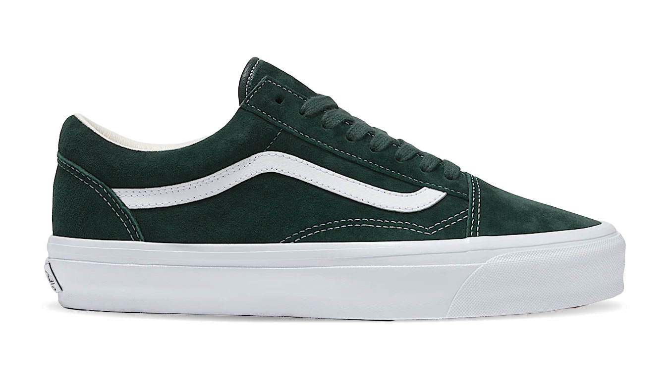 Vans Premium Old Skool 36 - Pánské - Tenisky Vans - Zelené - VN000CXUPRM1 - Velikost: 41