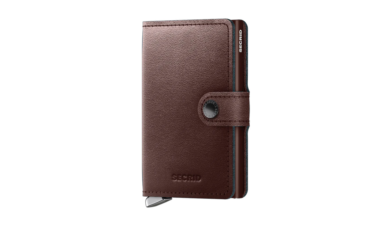 Secrid Premium Miniwallet Dusk Dark Brown - Unisex - Doplněk Secrid - Hnědé - MDu-Dark-Brown - Velikost: UNI