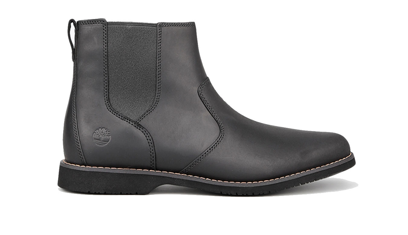 Timberland Mid Chelsea Boots - Pánské - Tenisky Timberland - Černé - A413H-001 - Velikost: 41.5