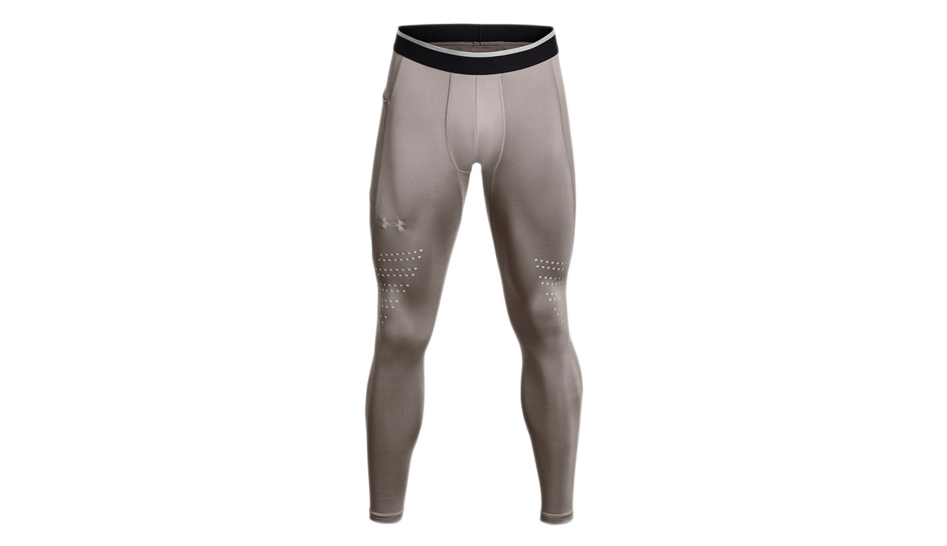 Under Armour M ColdGear Armour Leggings - Pánské - Kalhoty Under Armour - Šedé - 1373833-294 - Velikost: S