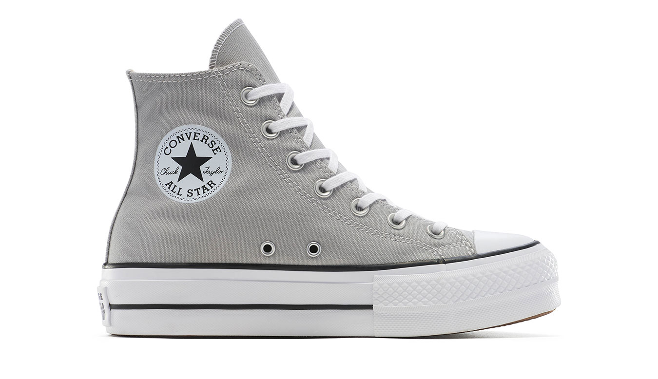 Converse Chuck Taylor All Star Lift Platform 4.5 - Dámské - Tenisky Converse - Šedé - A12956C - Velikost: 41