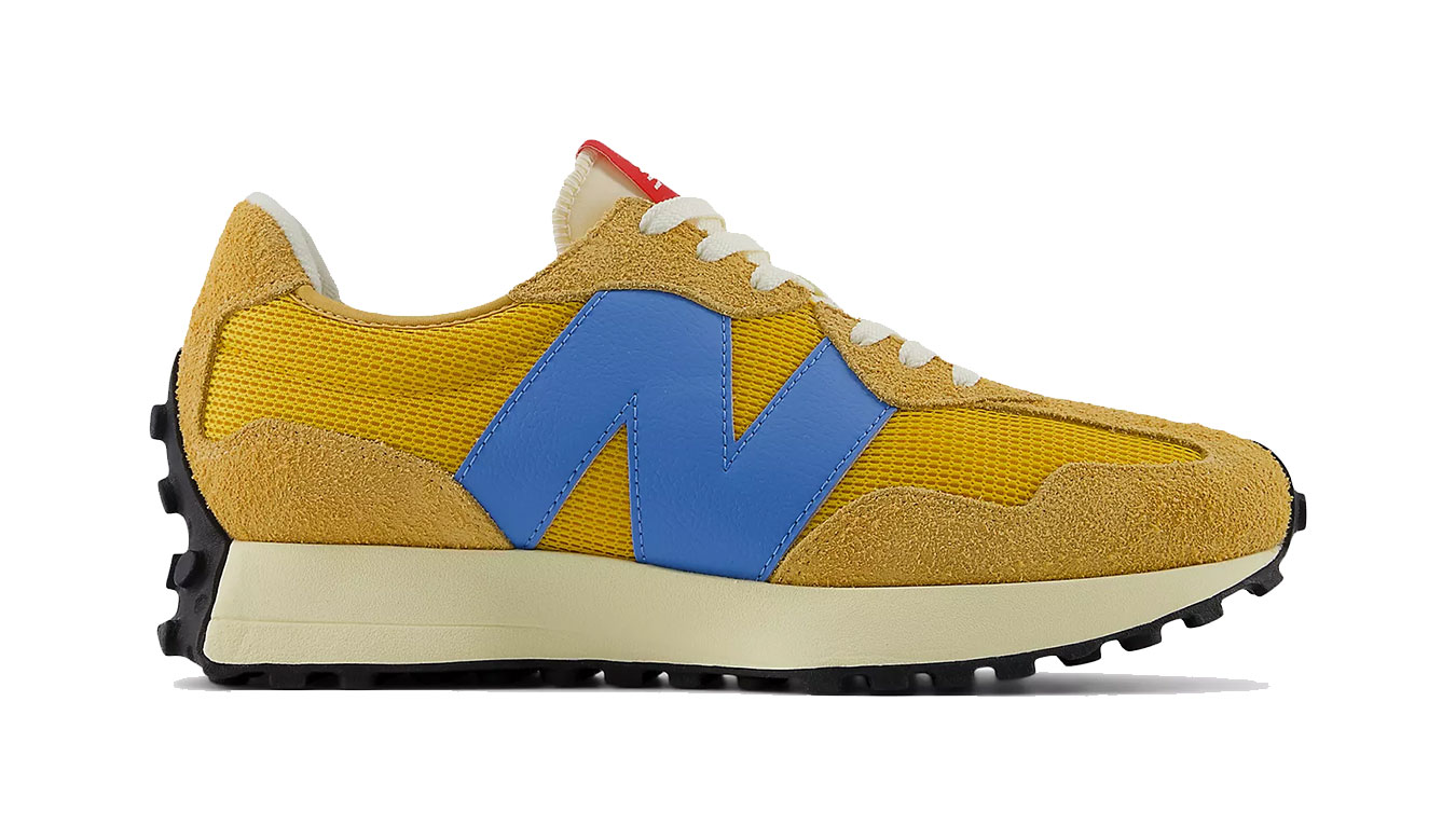 Levně New Balance U327VSA - Unisex - Tenisky New Balance - Žluté - U327VSA