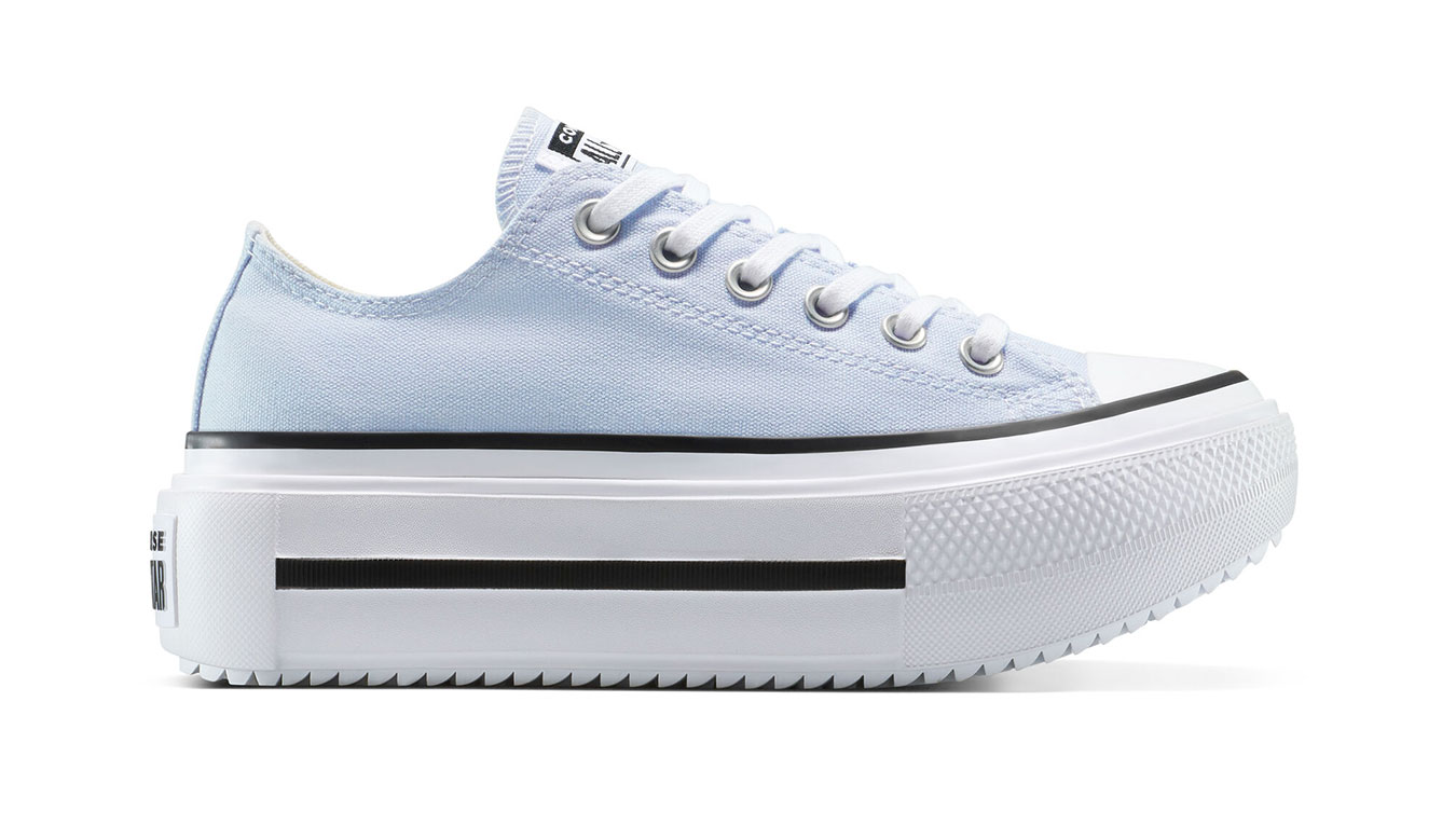 Converse Chuck Taylor All Star Lift Double Stack 4.5 - Unisex - Tenisky Converse - Modré - A16285C - Velikost: 40