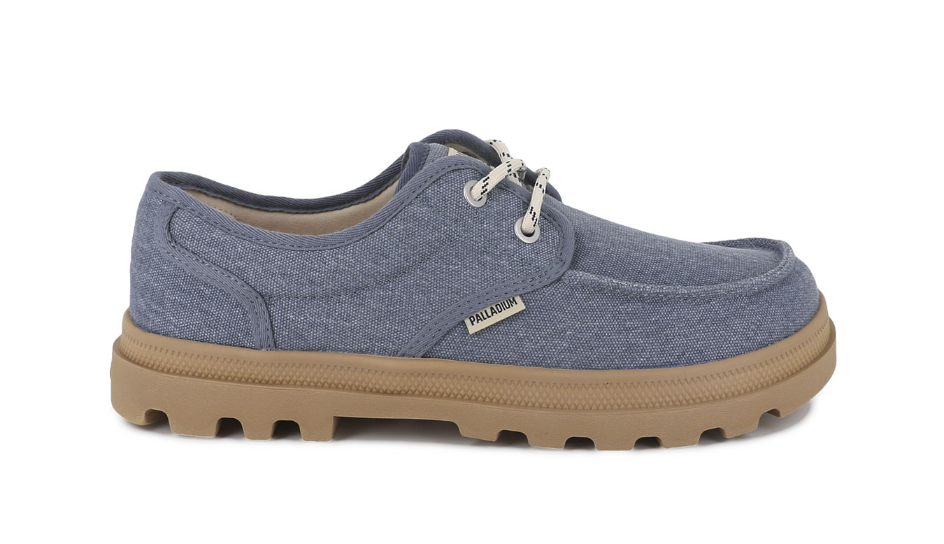 Levně Palladium Dunelite Moc Cush 8 - Pánské - Tenisky Palladium - Modré - 04660-481-M