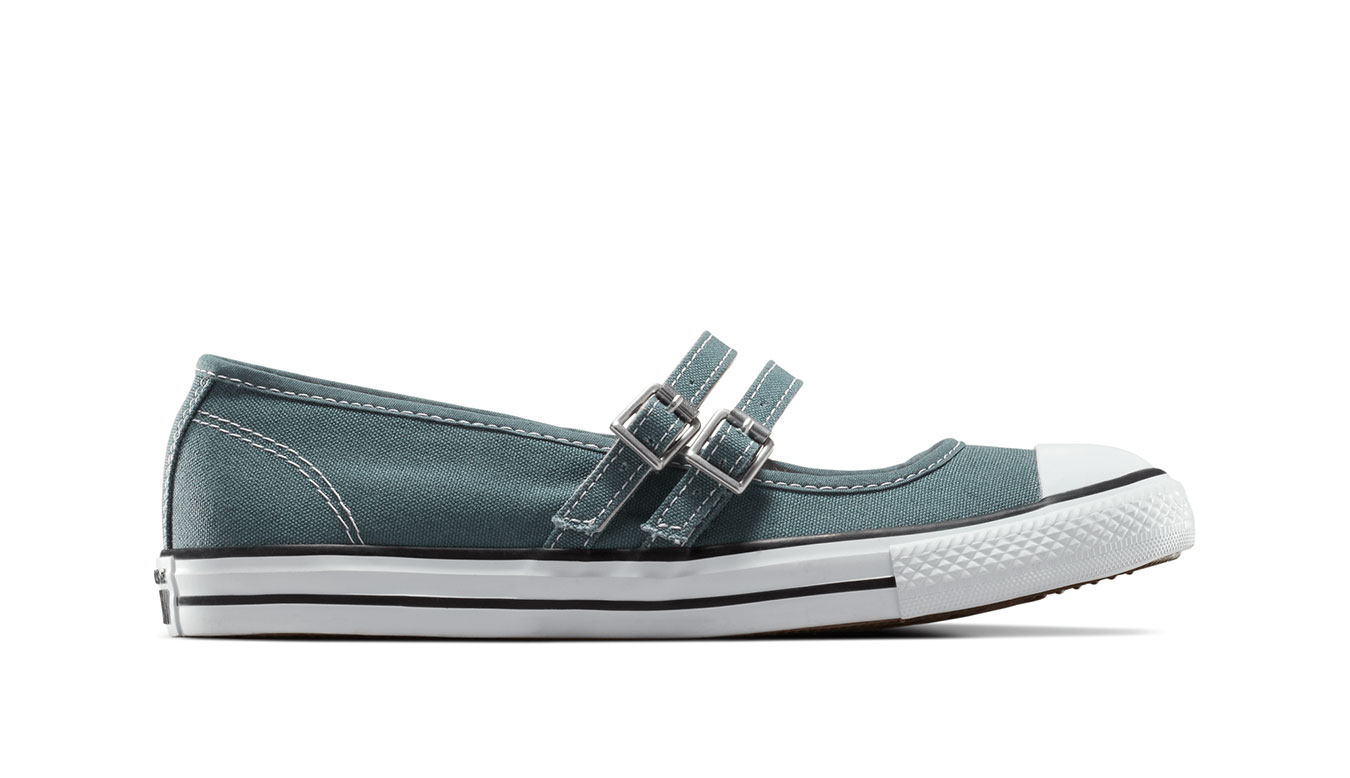 Converse Chuck Taylor All Star Dainty Mary Jane - Dámské - Tenisky Converse - Zelené - A13797C - Velikost: 39
