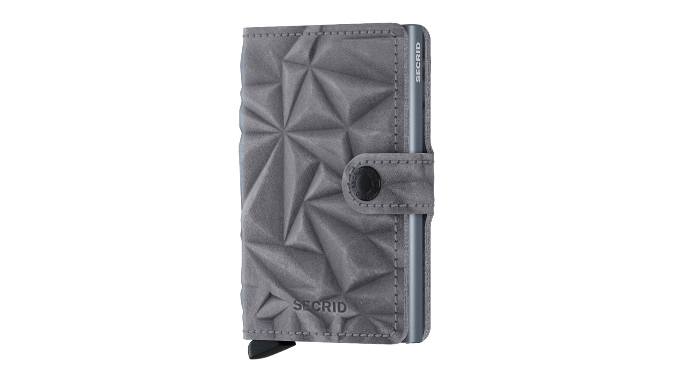 Secrid Miniwallet Prism Stone - Unisex - Doplněk Secrid - Šedé - MPr-Stone - Velikost: UNI