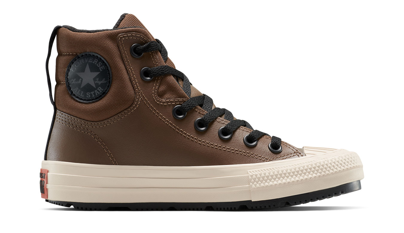 Converse Chuck Taylor All Star Berkshire Boot - Dětské - Tenisky Converse - Hnědé - A13149C - Velikost: 38