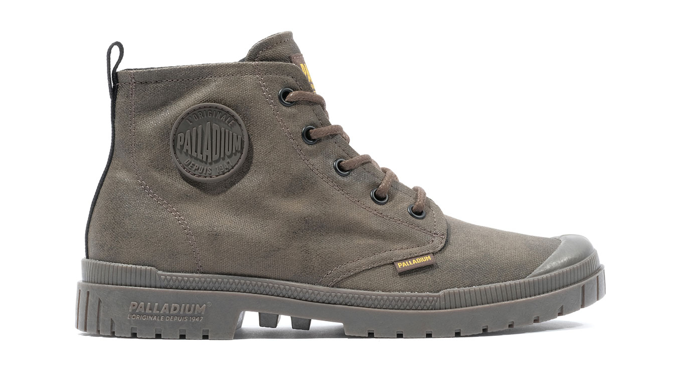 Levně Palladium Pampa SP20 Hi Wax - Pánské - Tenisky Palladium - Hnědé - 74388-213-M