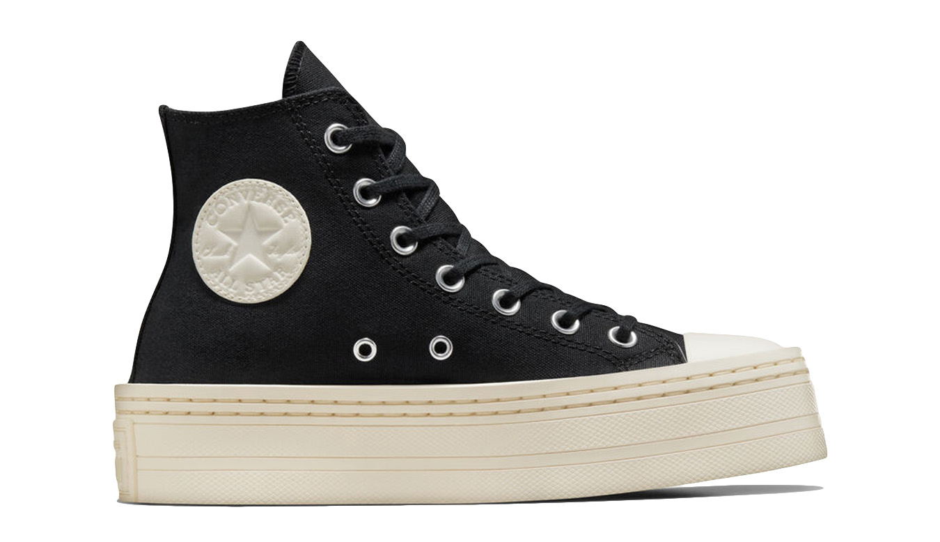 Converse Chuck Taylor All Star Modern Lift - Dámské - Tenisky Converse - Černé - A06141C - Velikost: 41