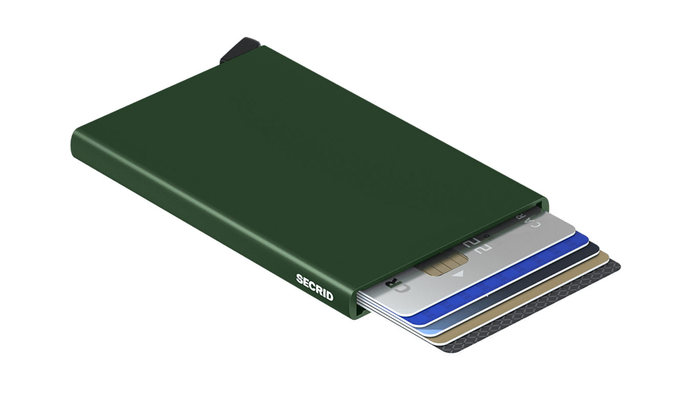 Secrid Cardprotector Green - Unisex - Doplněk Secrid - Zelené - C-Green - Velikost: UNI