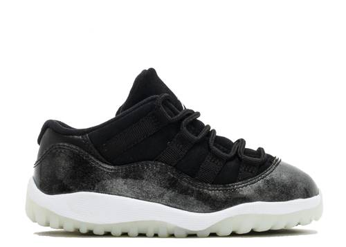 Air Jordan 11 Retro Low "Barons" (TD) - Dětské - Tenisky Jordan - Černé - 505836-010 - Velikost: 18