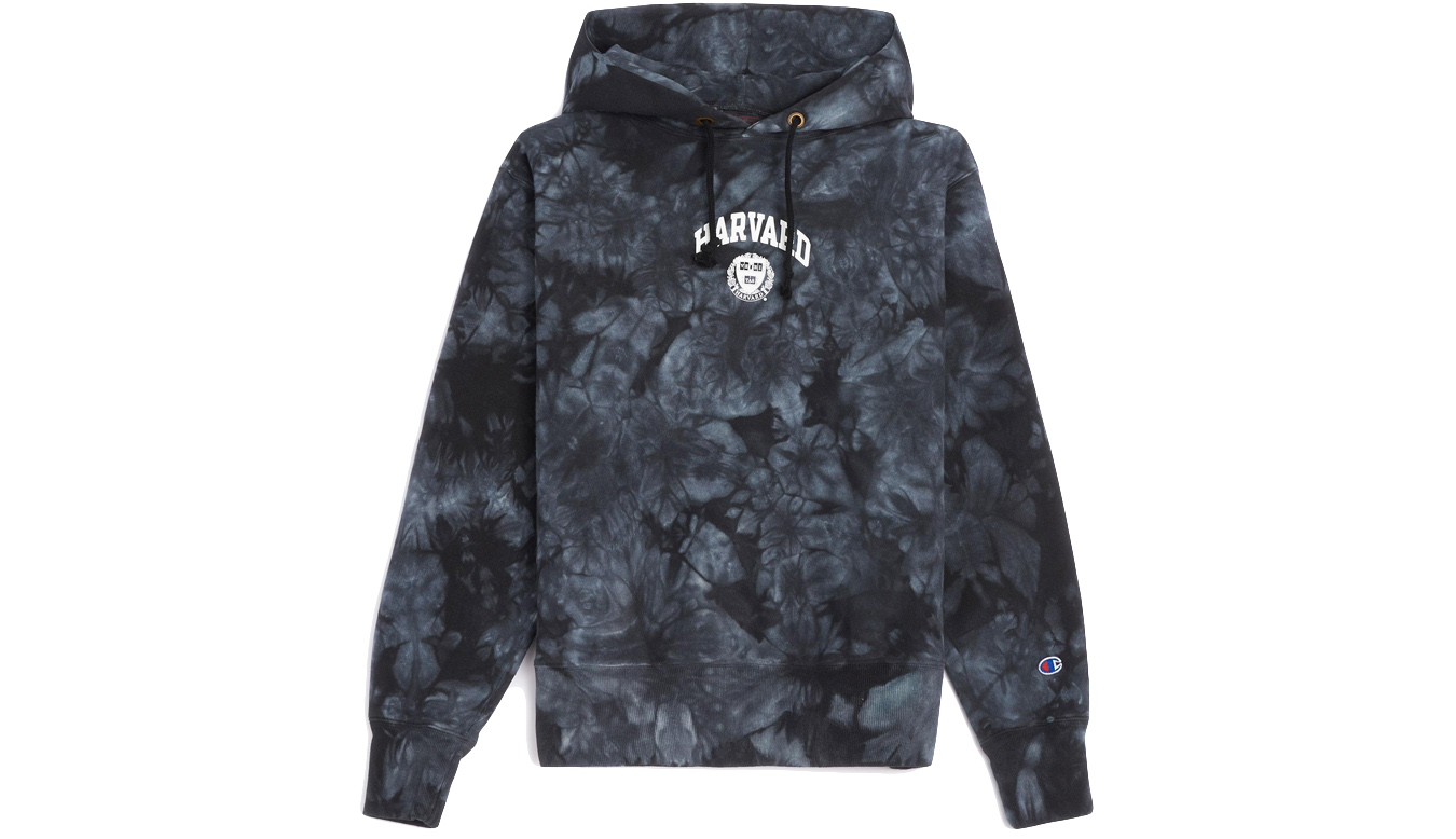 Champion Hooded Sweatshirt - Pánské - Mikina Champion - Modré - 114615-NBK-KK001 - Velikost: M