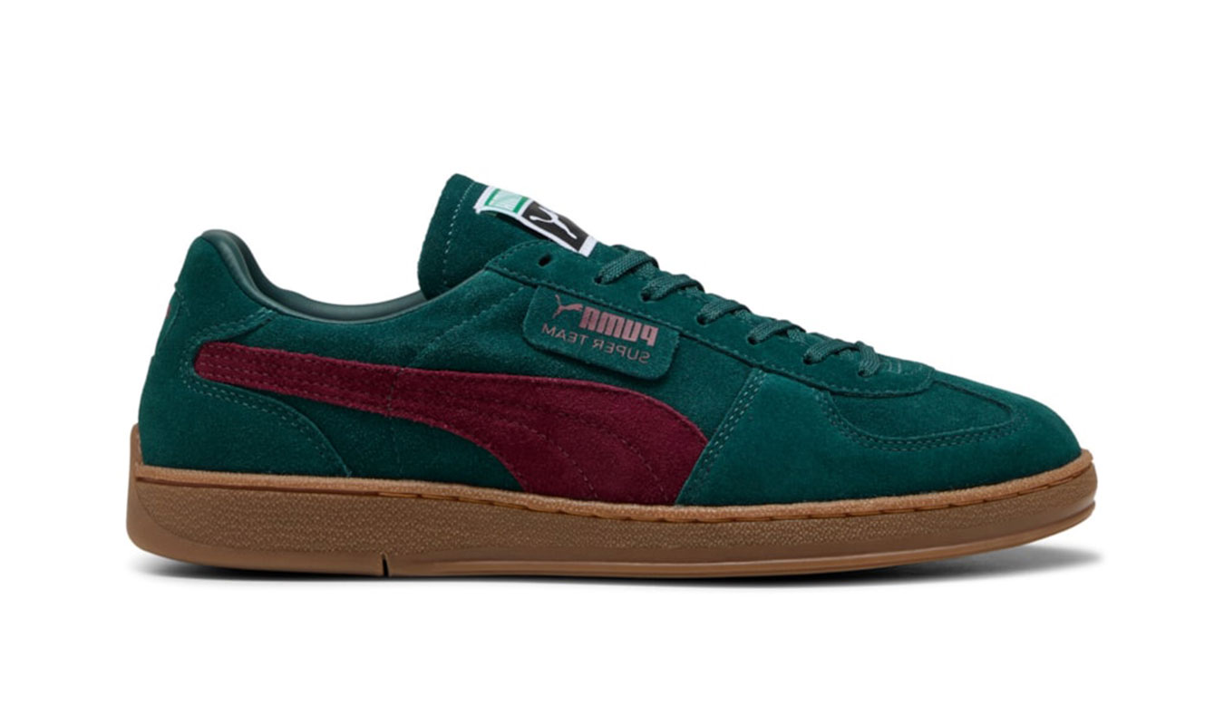 Puma Super Team - Unisex - Tenisky Puma - Zelené - 403171-04 - Velikost: 44