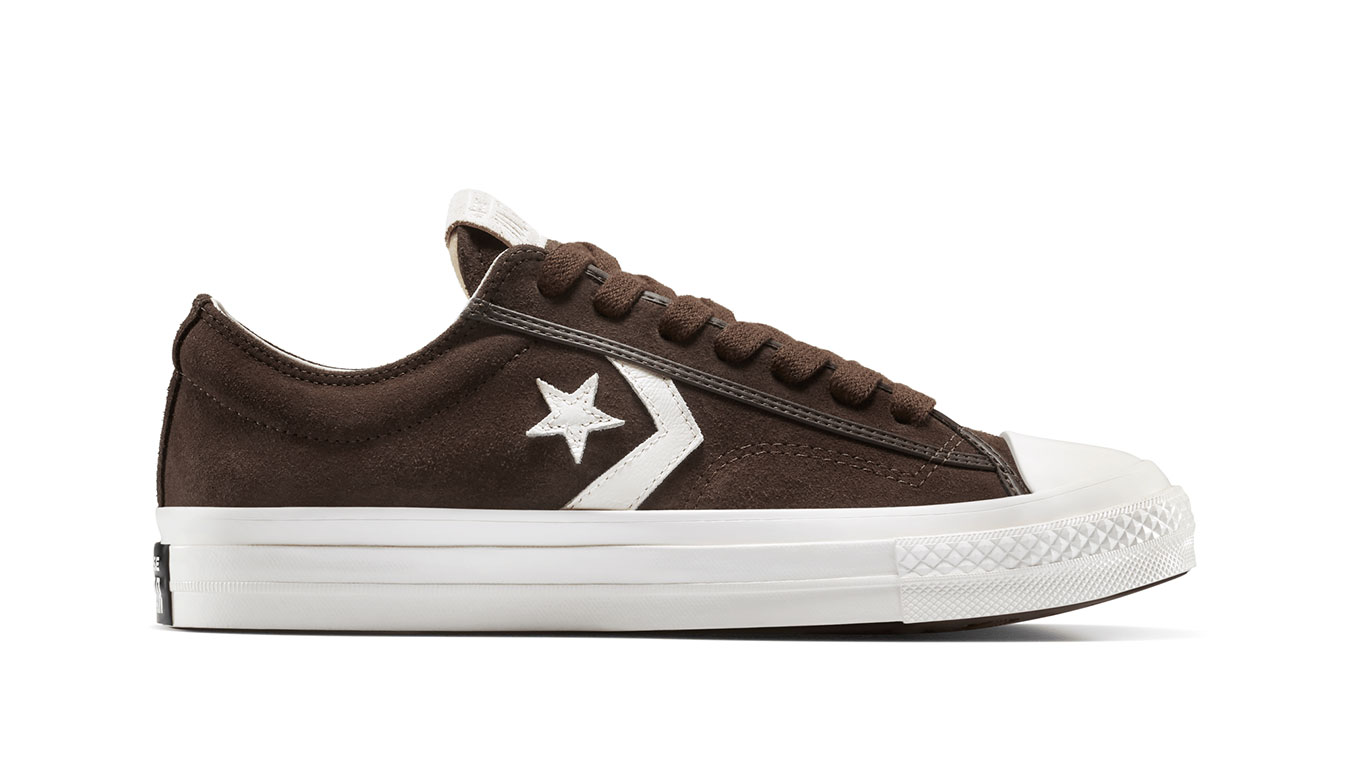 Levně Converse Star Player 76 Suede - Unisex - Tenisky Converse - Hnědé - A13608C