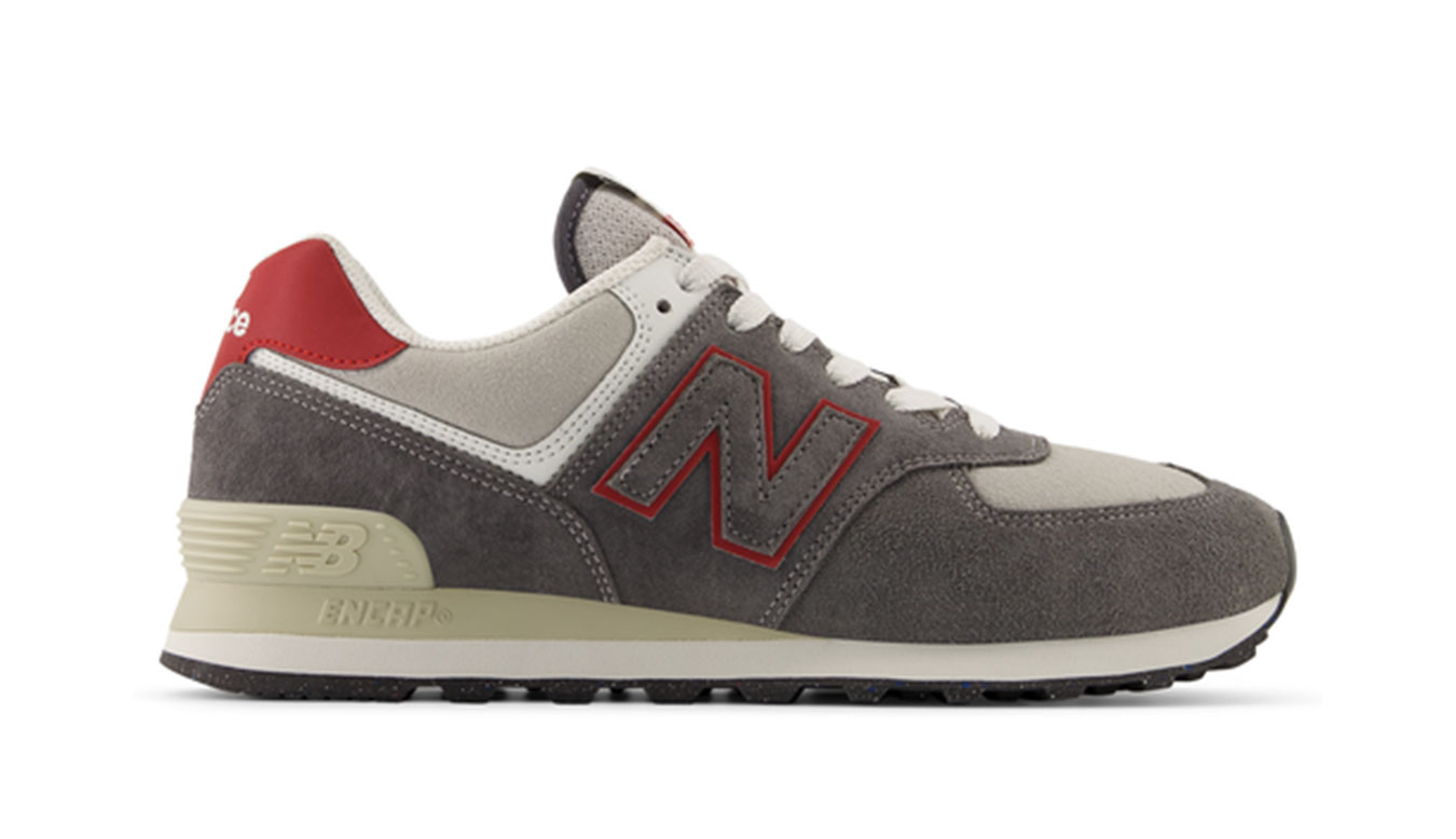 New Balance U574QGY 9 - Unisex - Tenisky New Balance - Šedé - U574QGY - Velikost: 44.5