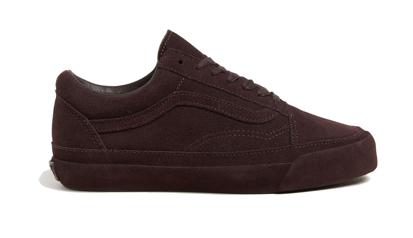 Vans LX Old Skool Suede Chocolate - Unisex - Tenisky Vans - Hnědé - VN000D8YCHC - Velikost: 46