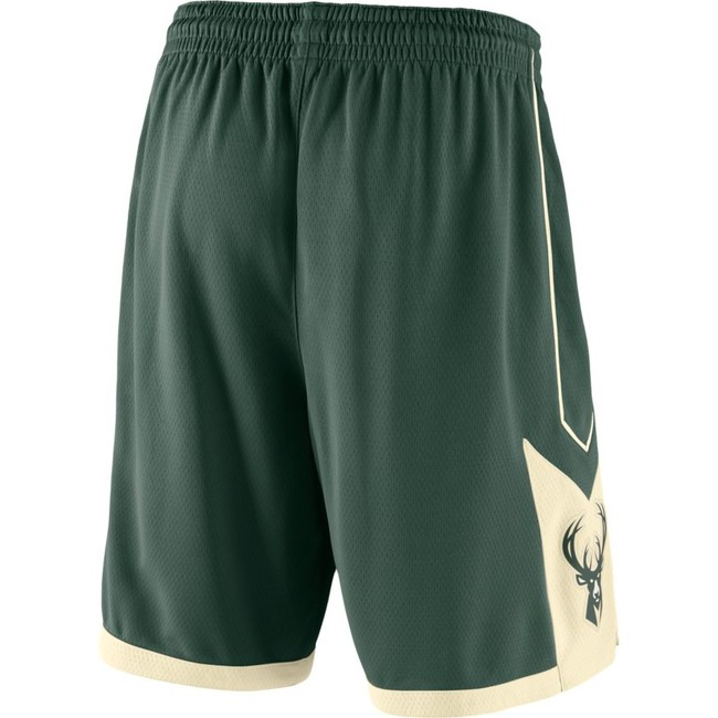 Levně nike milwakuee bucks swingman 18 road short - Pánské - Kraťasy Nike - Zelené - AJ5623-323