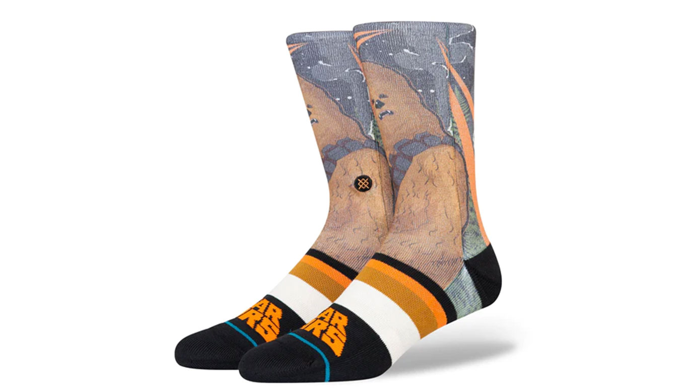 Stance Chewie By Jaz Crew Sock - Unisex - Ponožky Stance - Vícebarevné - A555D23CHE-GRN - Velikost: 38