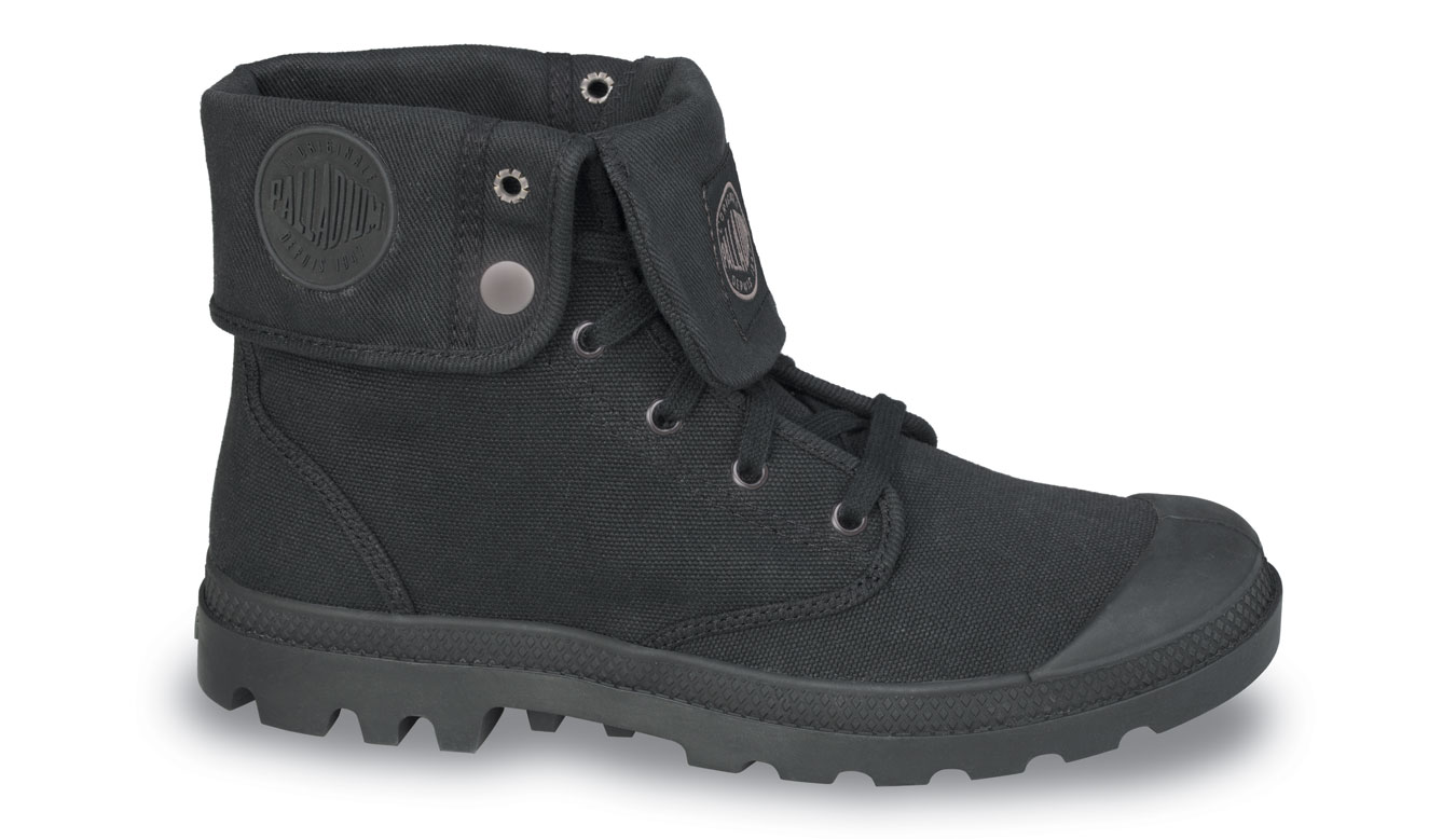 Palladium Boots US Baggy F-Black - Dámské - Tenisky Palladium - Černé - 92353-060-M - Velikost: 39.5