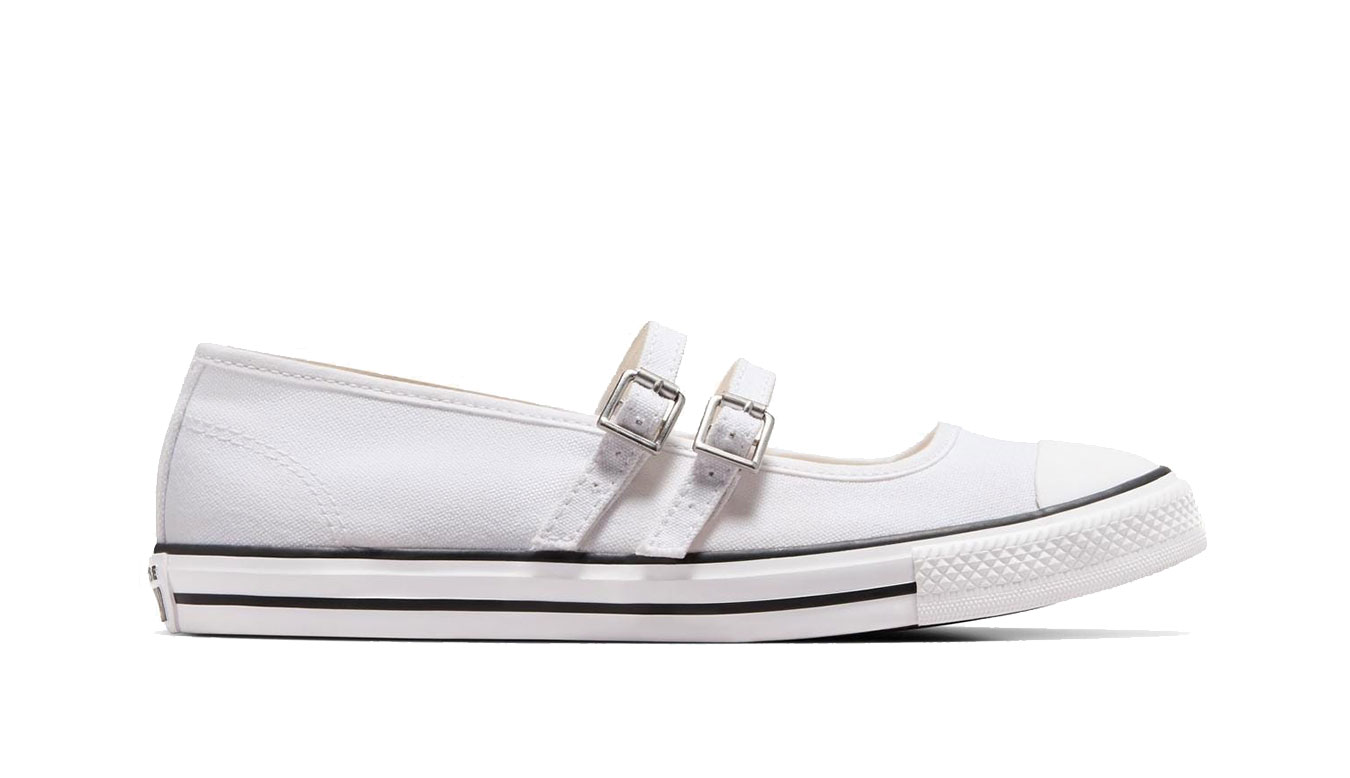 Converse Chuck Taylor All Star Dainty Mary Jane - Dámské - Tenisky Converse - Bílé - A11552C - Velikost: 38.5