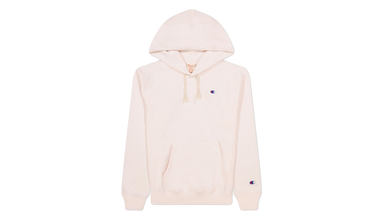Champion Hooded Sweatshirt - Dámské - Mikina Champion - Růžové - 115095-PS149 - Velikost: M