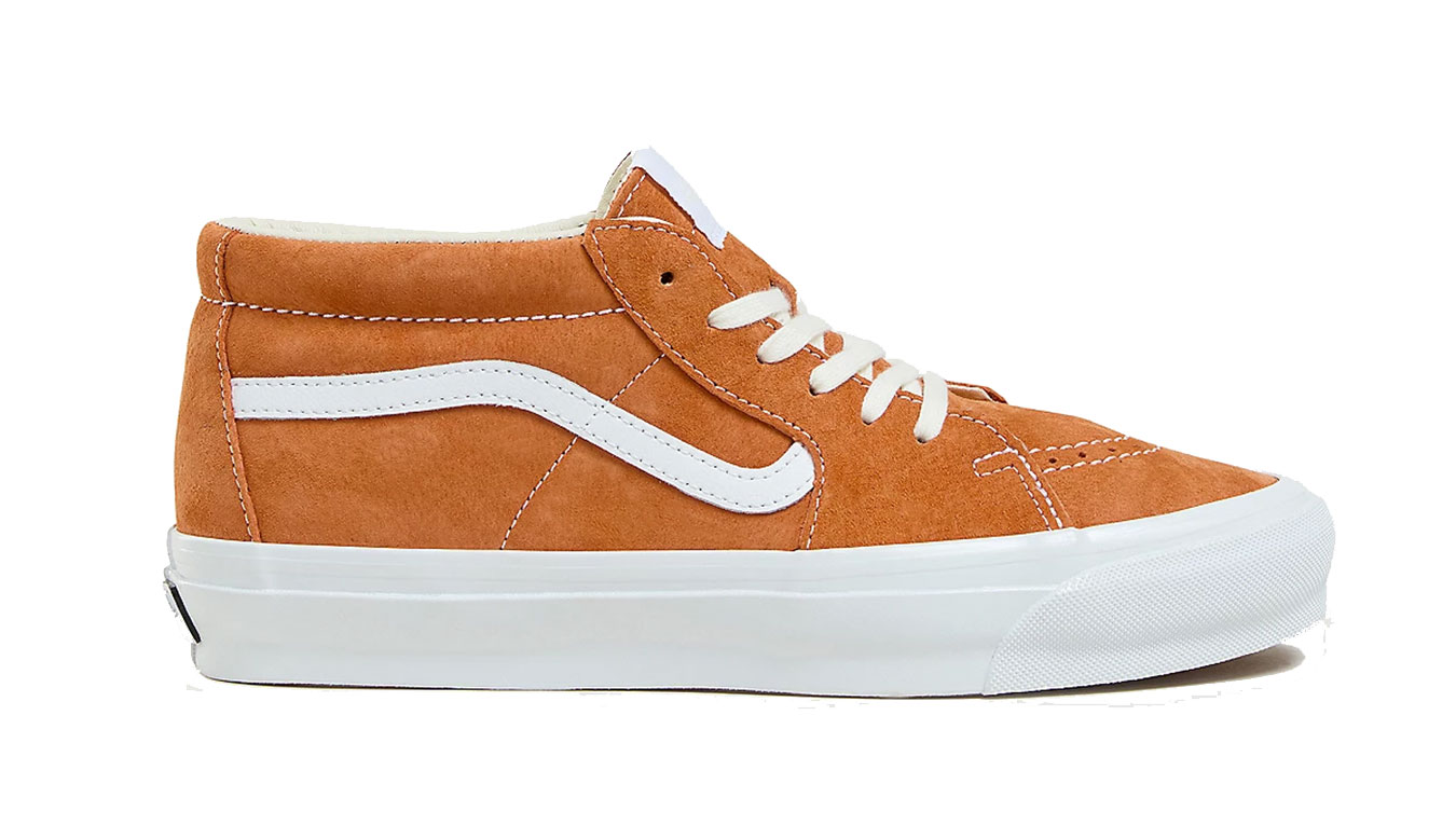 Vans Premium Sk8-Mid 83 - Pánské - Tenisky Vans - Oranžové - VN000CQQ8B9 - Velikost: 44