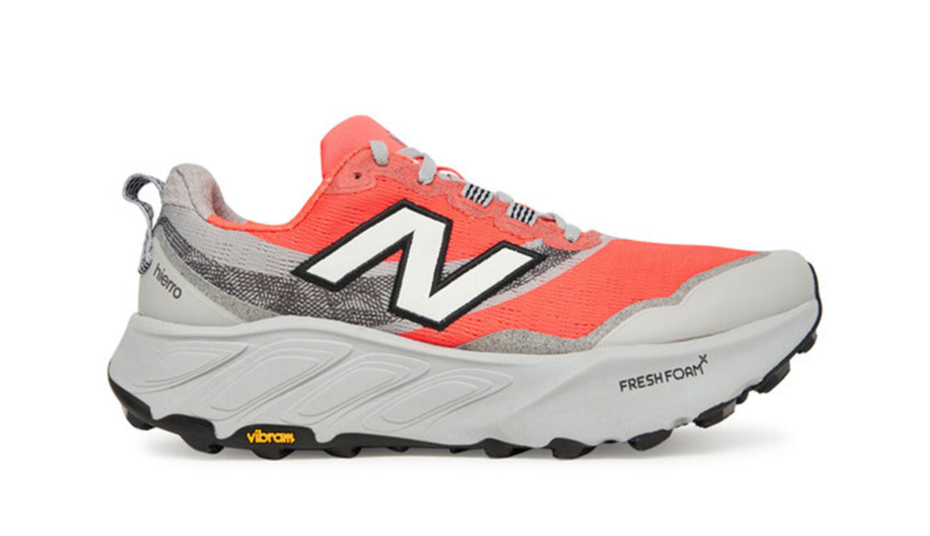 New Balance Fresh Foam X Hierro v9 MTHIERQ9 9 - Pánské - Tenisky New Balance - Červené - MTHIERQ9 - Velikost: 42.5