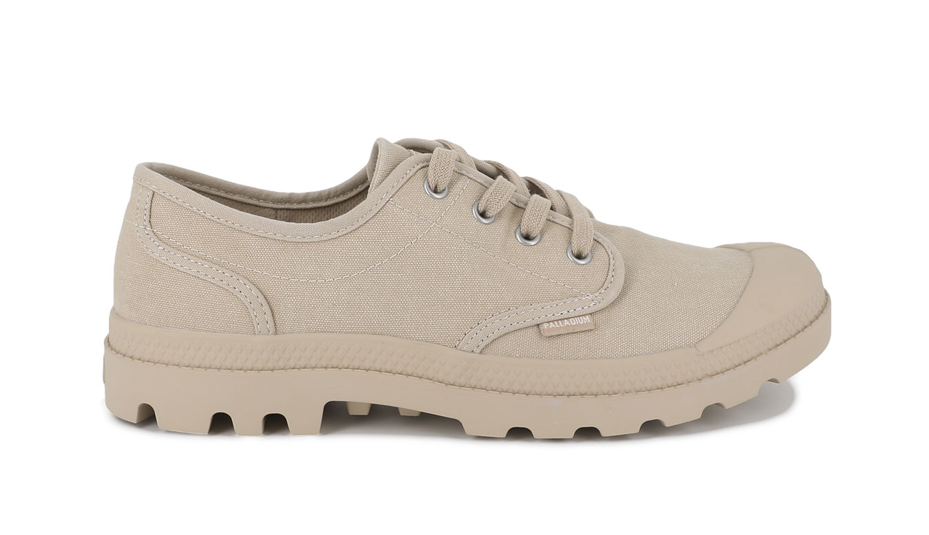 Levně Palladium Pampa Oxford 7.5 - Pánské - Tenisky Palladium - Hnědé - 02351-298-M