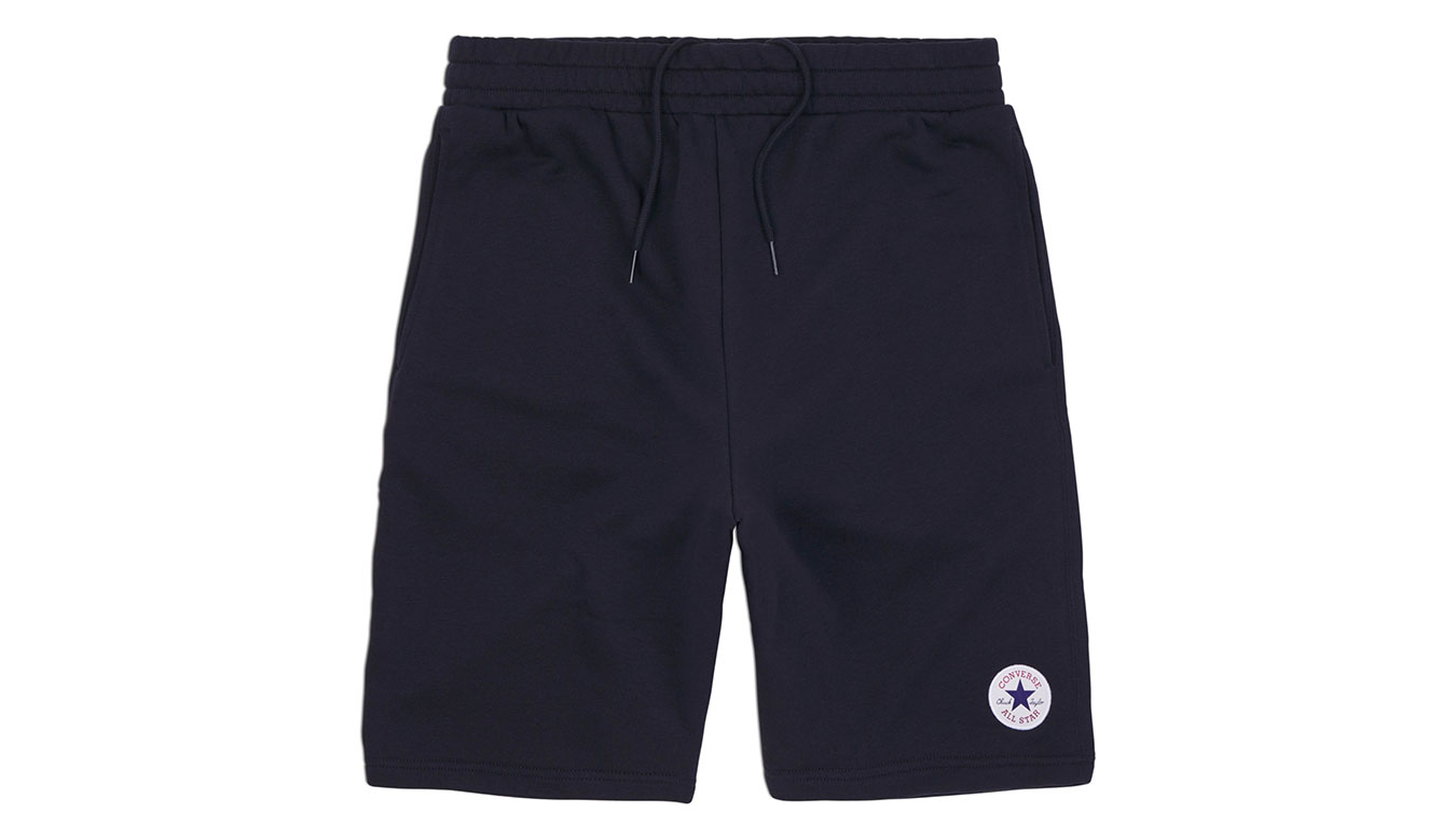 Converse Go-To Chuck Taylor Patch 9" Shorts XXL - Pánské - Kalhoty Converse - Černé - 10026979-A01 - Velikost: M