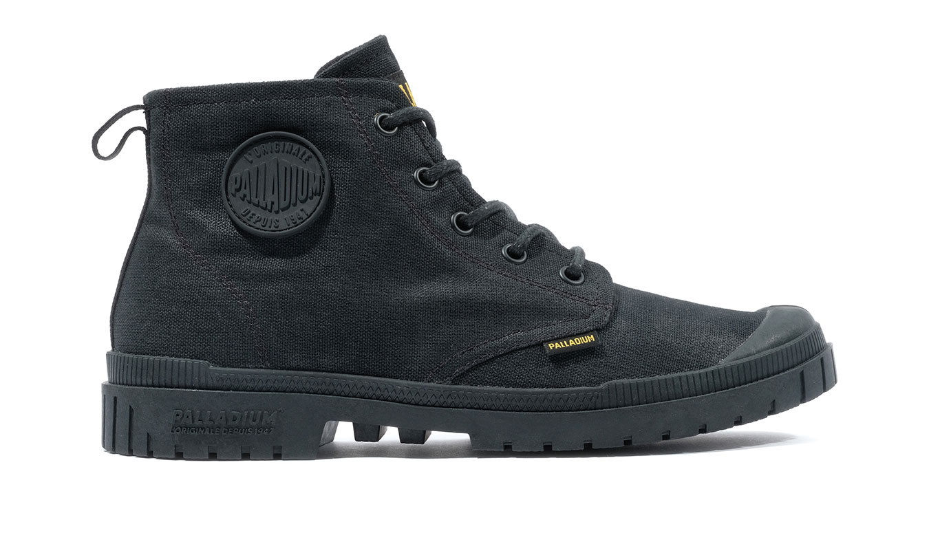 Palladium Pampa SP20 Hi Wax - Pánské - Tenisky Palladium - Černé - 74388-008-M - Velikost: 43