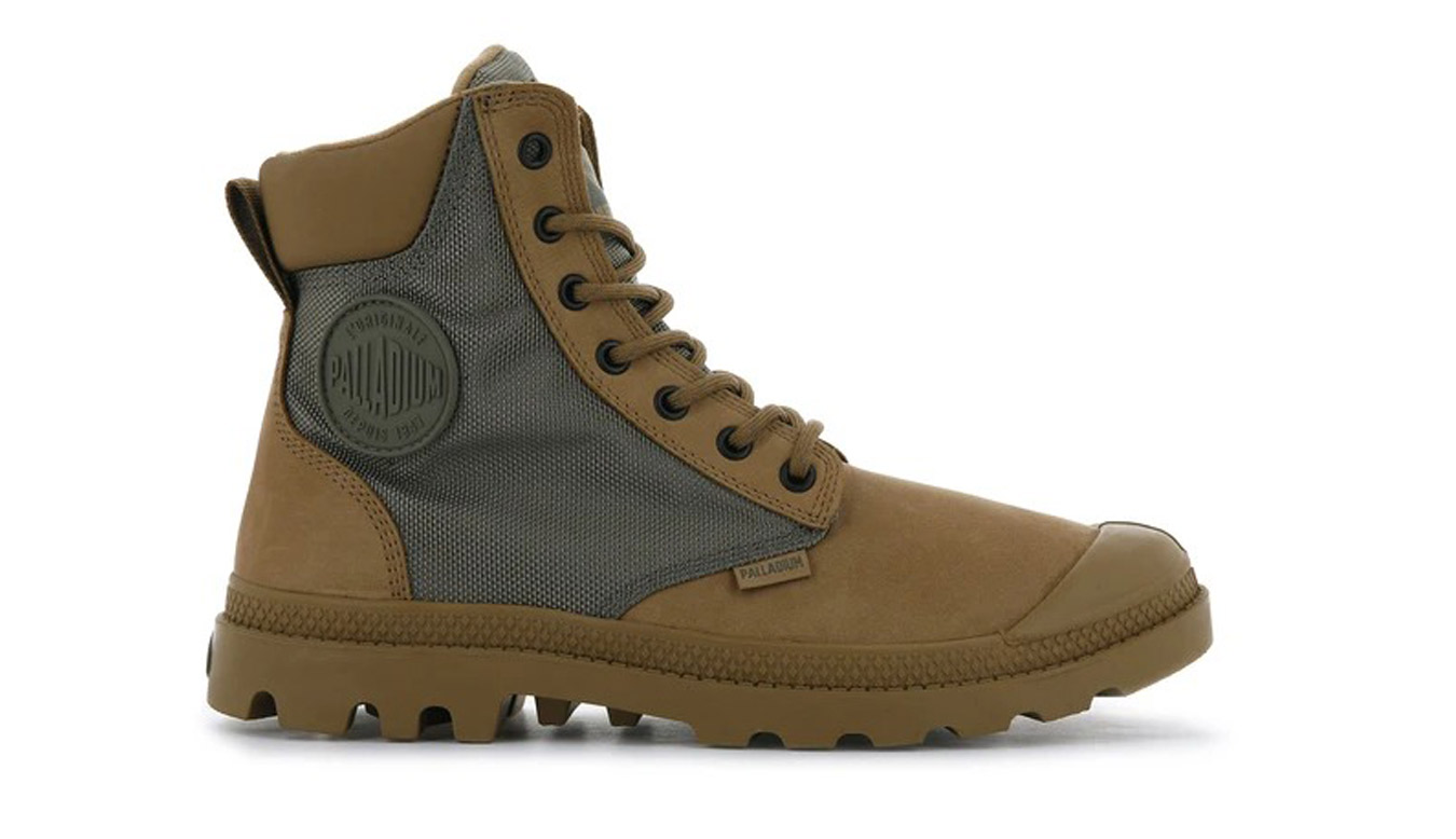 Palladium Pampa Sport Cuff Waterproof Nylon - Pánské - Tenisky Palladium - Hnědé - 73234-252-M - Velikost: 37