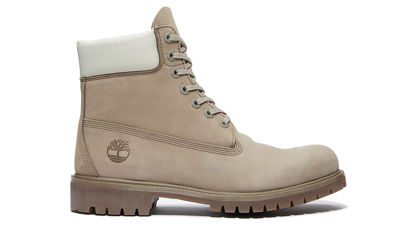 Levně Timberland 6 Inch Premium Waterproof 7.5 - Pánské - Tenisky Timberland - Šedé - 0A2P6W-A4E