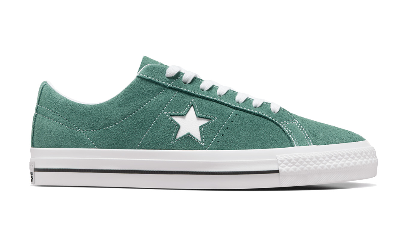 Converse Cons One Star Pro - Pánské - Tenisky Converse - Zelené - A07618C - Velikost: 46