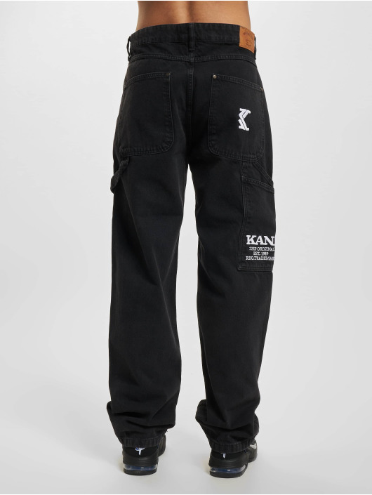 Karl Kani Retro Baggy Workwear Denim vintage black - Pánské - Kalhoty Karl Kani - Černé - 6000508 - Velikost: 38