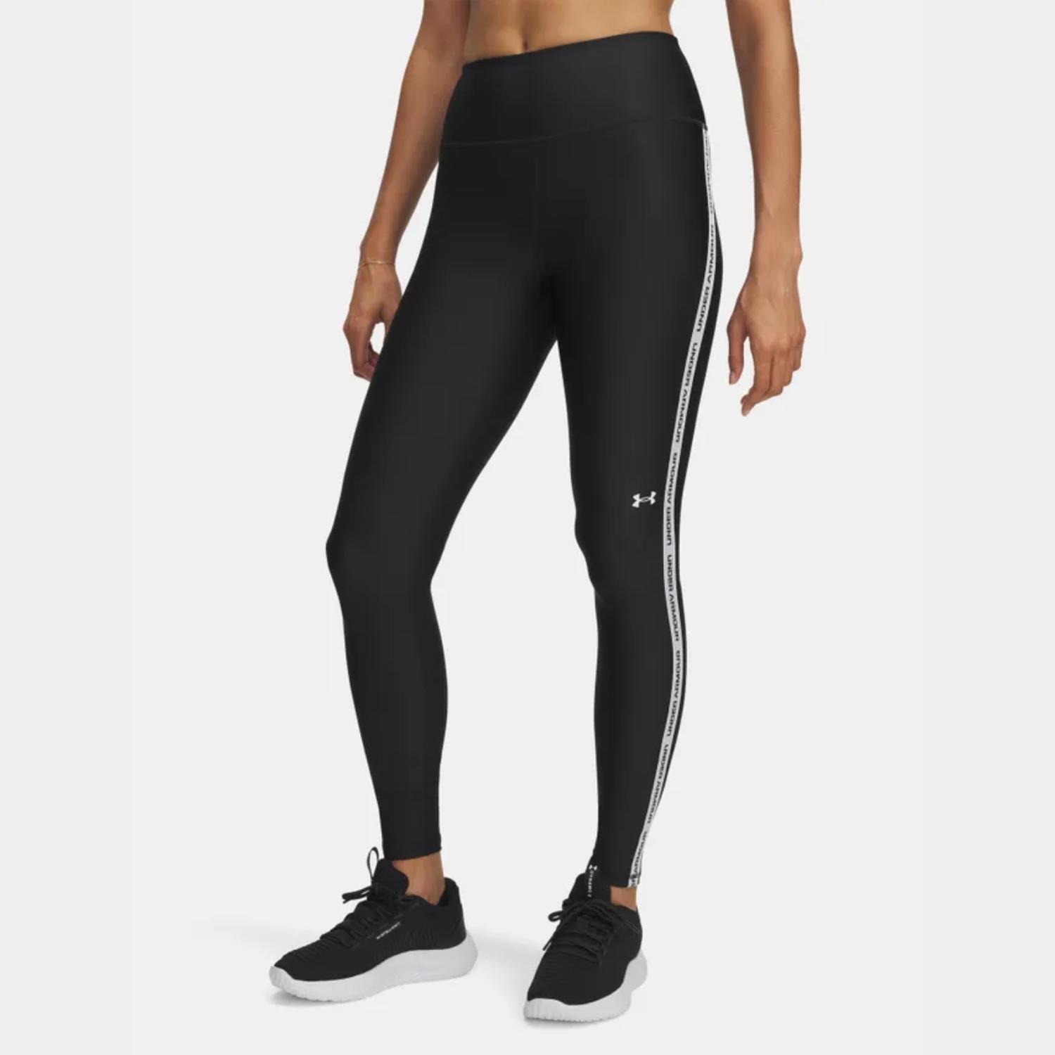 Under Armour Tech WM Tape Legging Black - Dámské - Legíny Under Armour - Černé - 6006027-004 - Velikost: S