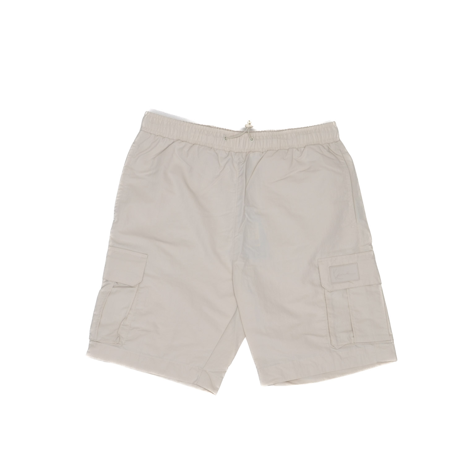 Karl Kani Rubber Signature Cargo Shorts Off White - Pánské - Kraťasy Karl Kani - Bílé - 6013397 - Velikost: S