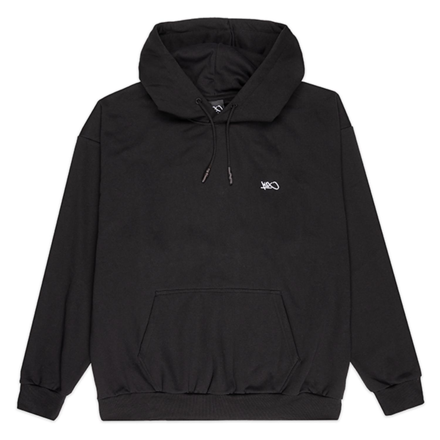 Levně K1X Logo Hoodie Black - Pánské - Mikina K1X - Černé - 60210167